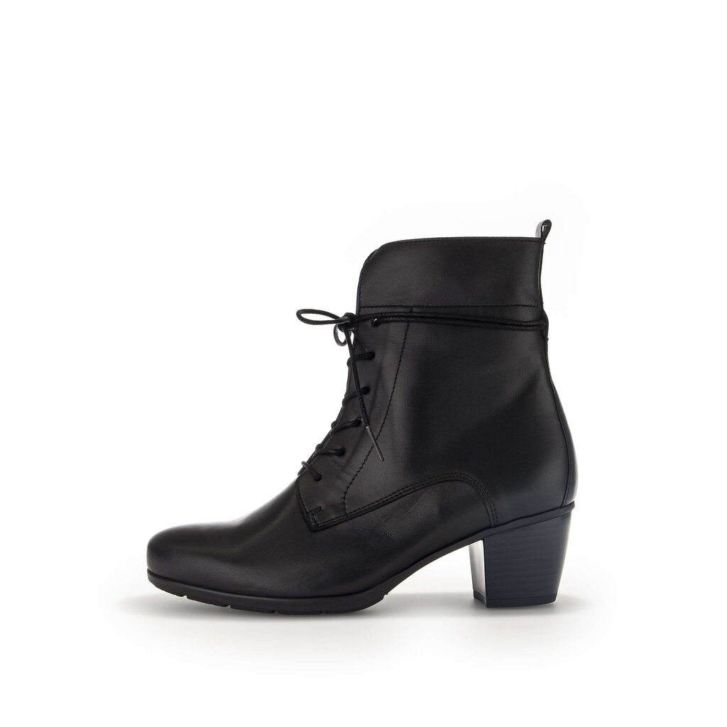 Gabor fashion Schnürstiefelette schwarz