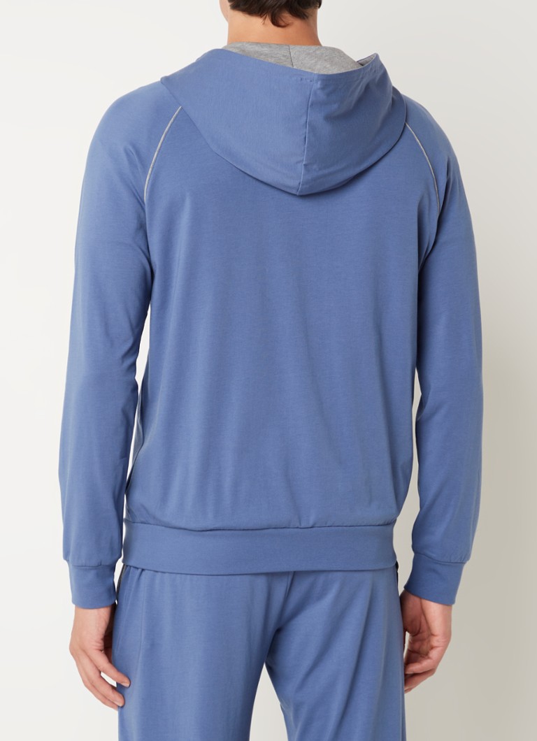 Hanorac HUGO BOSS Mix & Match cu logo brodat și buzunare laterale.