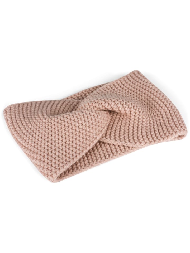 styleBREAKER Strick Stirnband in Altrose günstig kaufen onesize