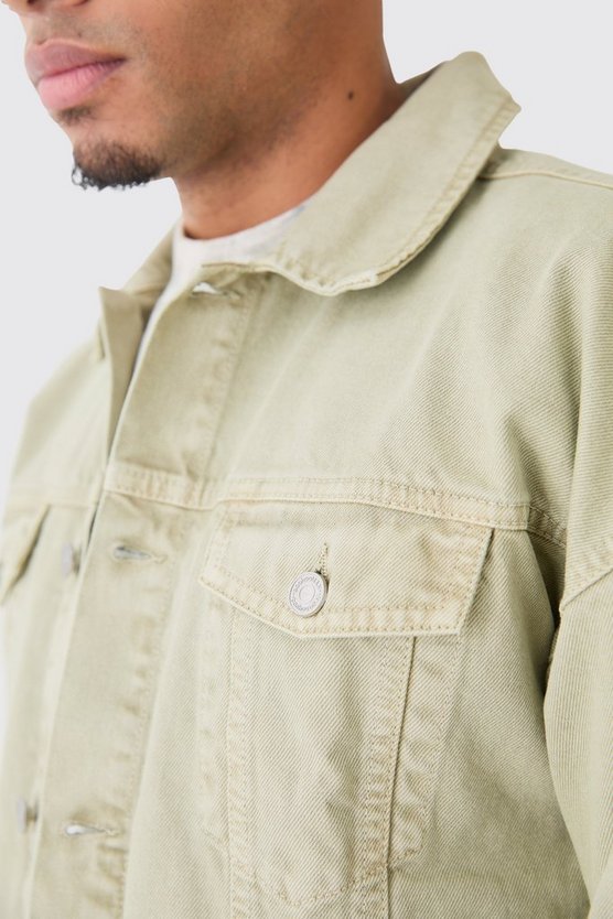 Kastige Jeansjacke