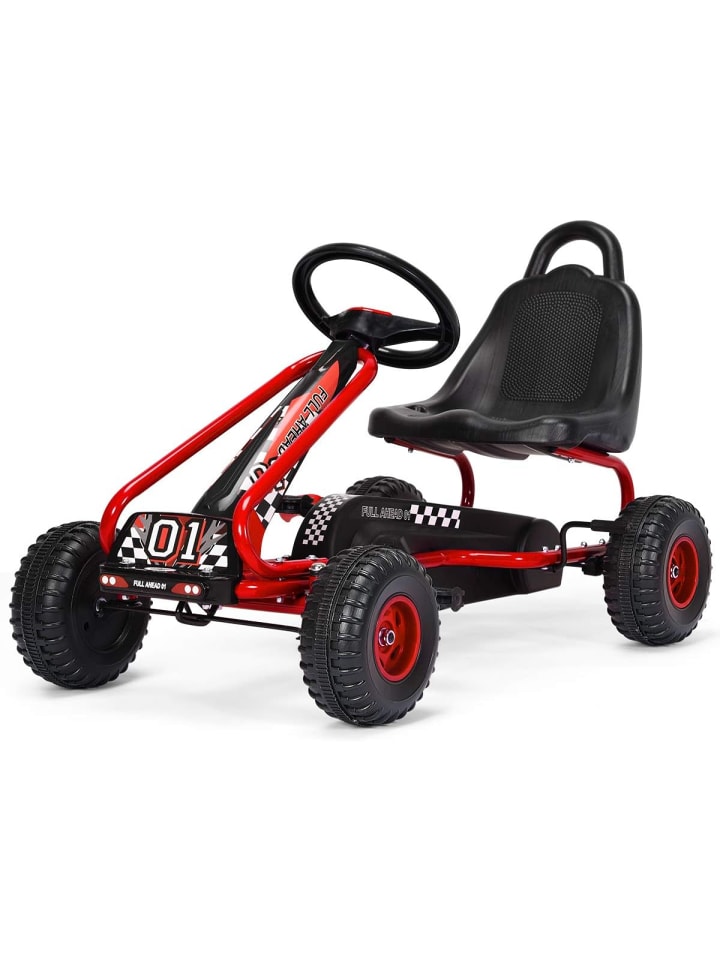 COSTWAY Gokart von 3-6 Jahren in Rot günstig kaufen 90 cm