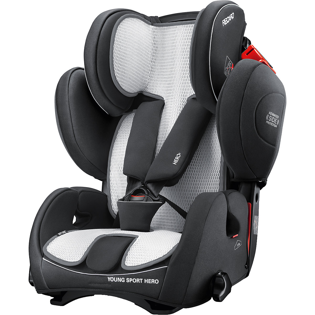 Sommerbezug Airmesh für Young Sport Hero, Black / Grey