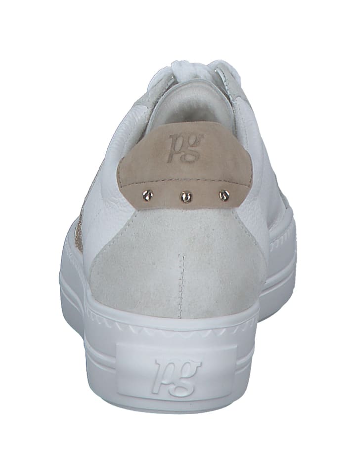 Paul Green Schnürschuhe in white/sand günstig kaufen