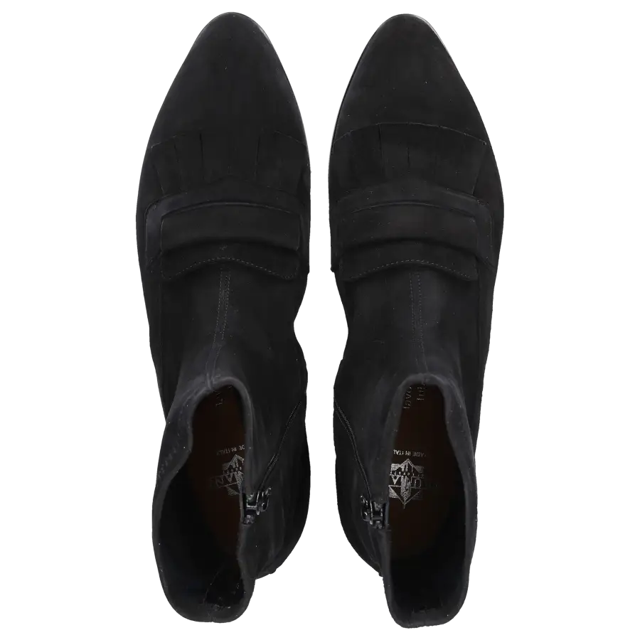 Truman's - Klassische Stiefeletten 9267 Veloursleder - schwarz