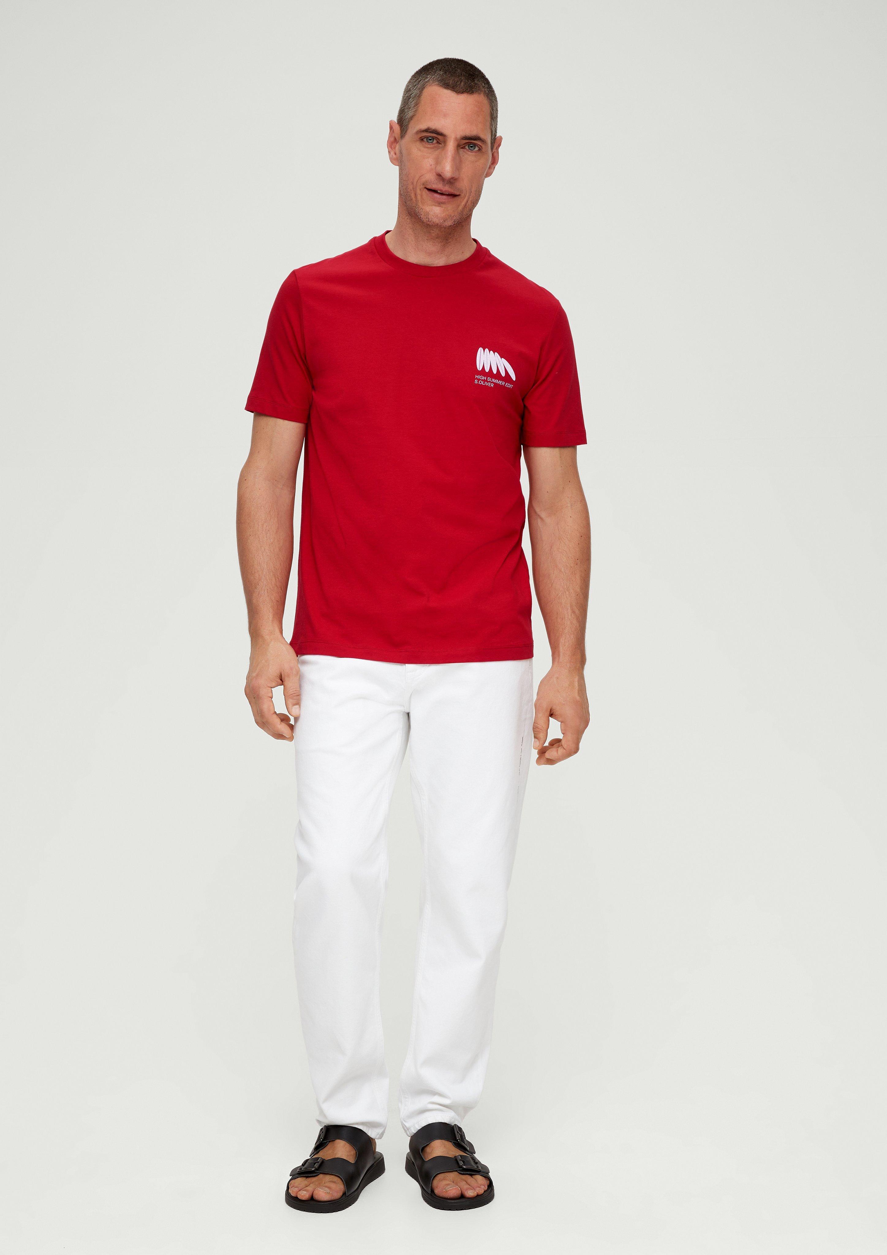 T-Shirt mit Frontprint  2131369-30D2