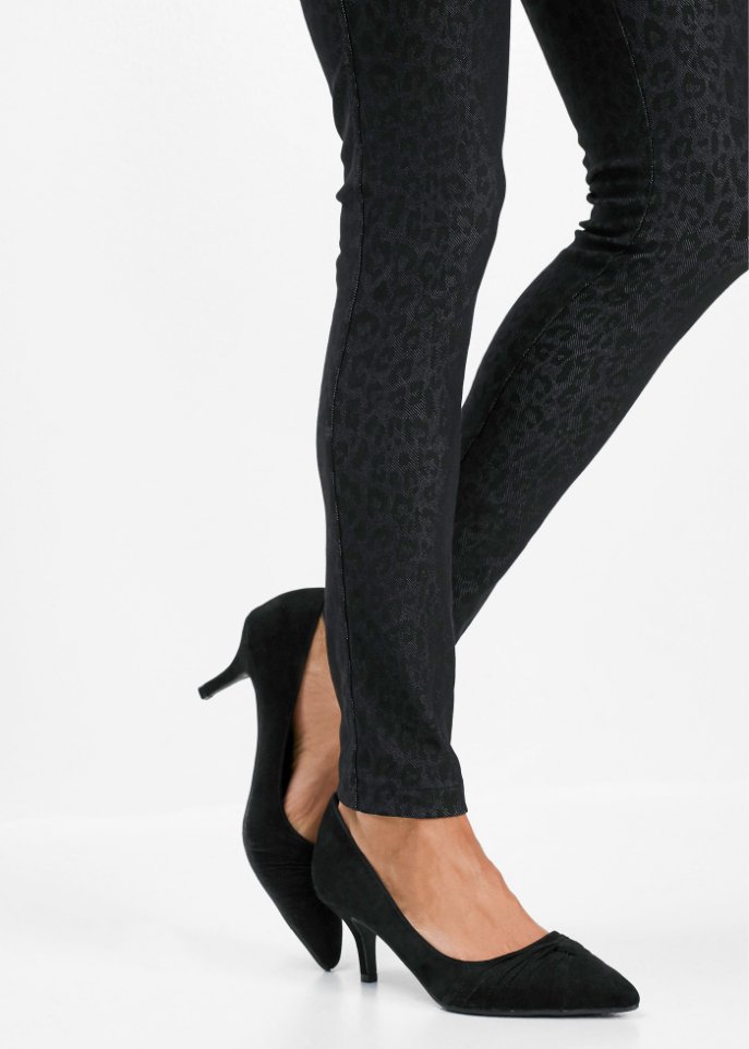 Jeggings mit Leo-Druck