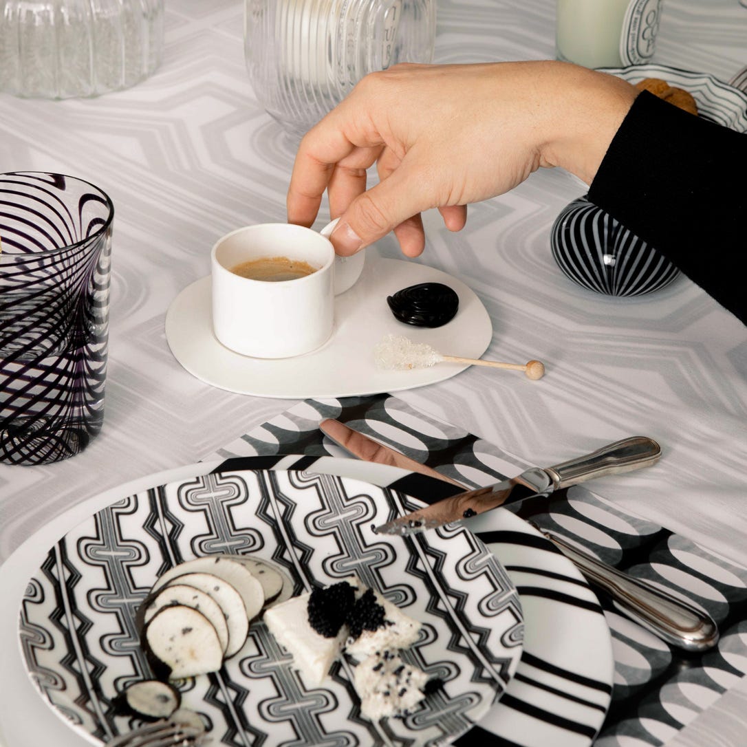 Assiette à dessert - Basile