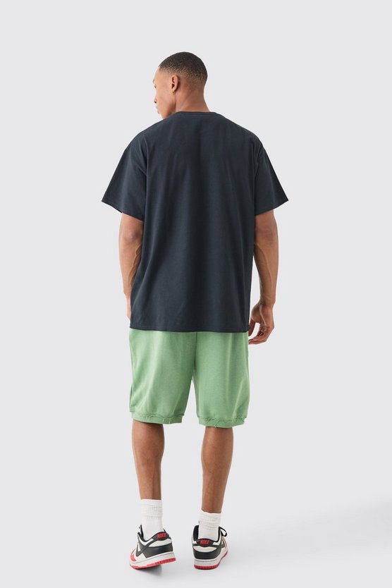 Oversize T-Shirt mit lizenziertem Ghost Band Print