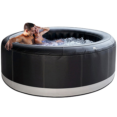 PureHaven MSpa PureHaven aufblasbarer Whirlpool 204x204x70 cm für 6 Personen selbstreinigend inkl. Filterkatuschen und Abdeckung Leergewicht 39 kg
