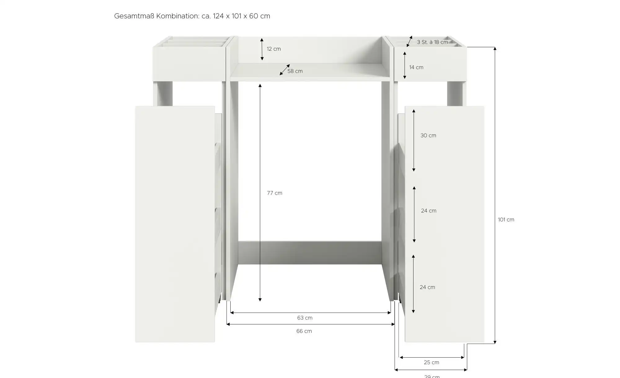 Waschmaschinenschrank