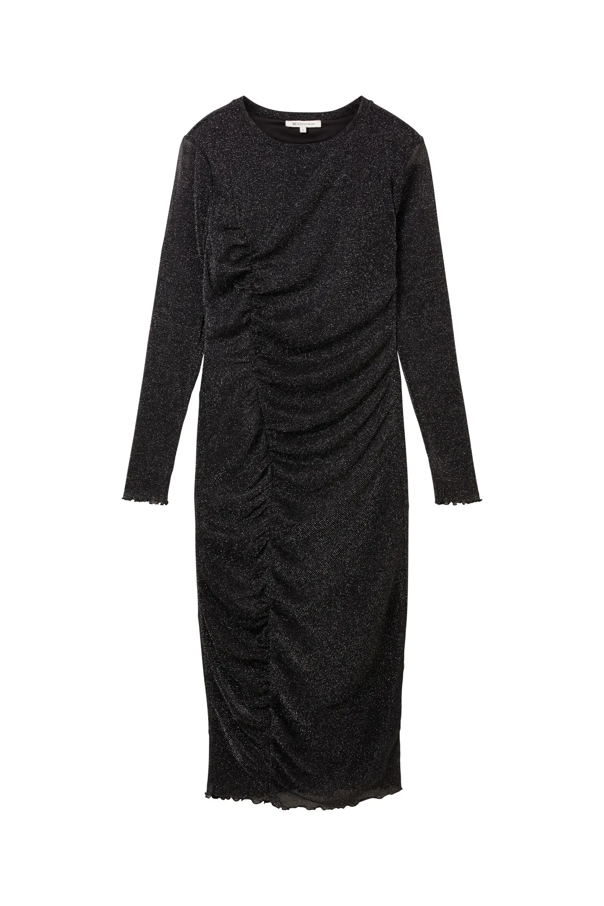 Tom Tailor Denim  Kleid Damen/Mädchen schwarz glitzernd