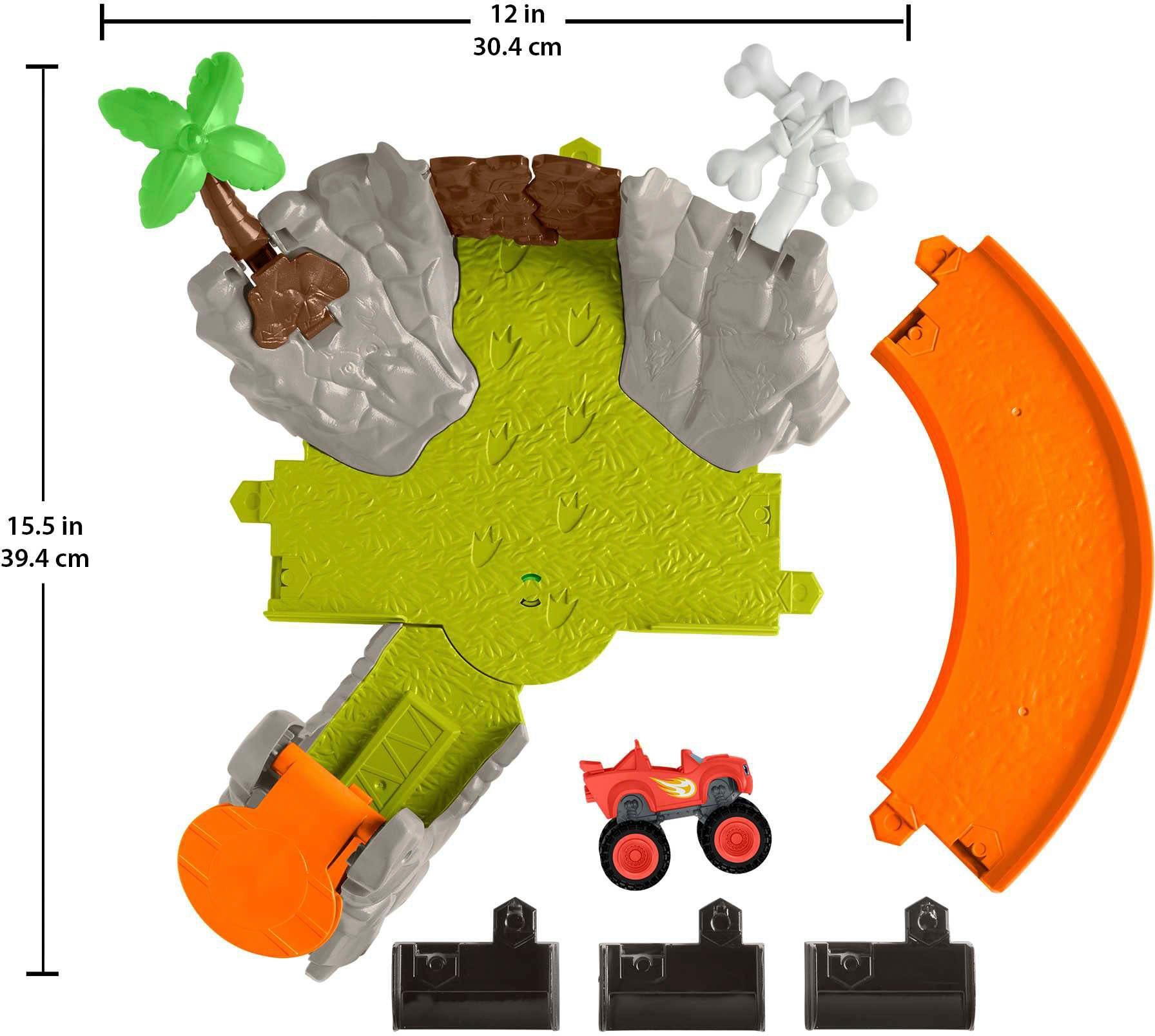 Mattel® Spielwelt Blaze und die Monstermaschinen, Slam & Crash Blaze
