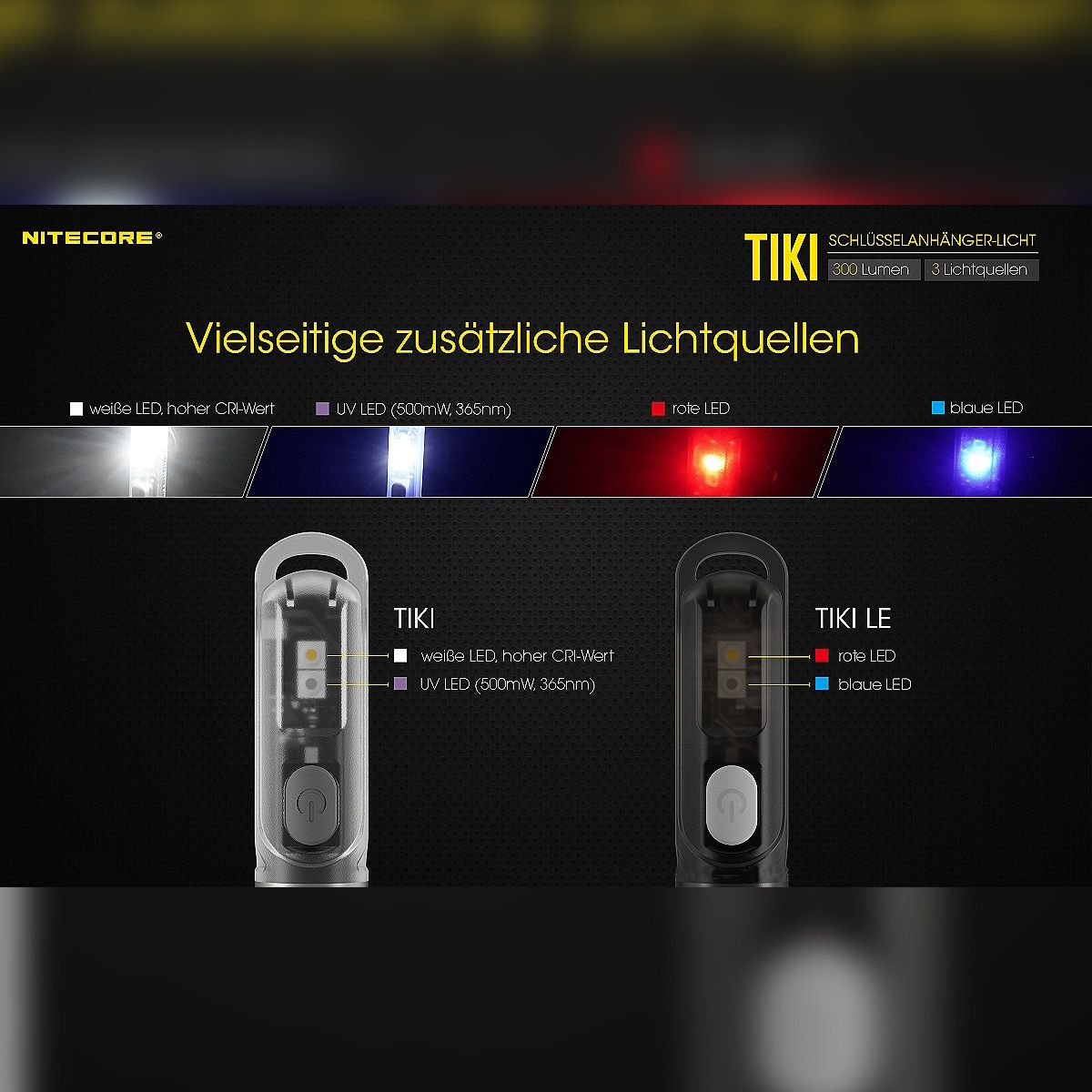 LED Lampe TIKI