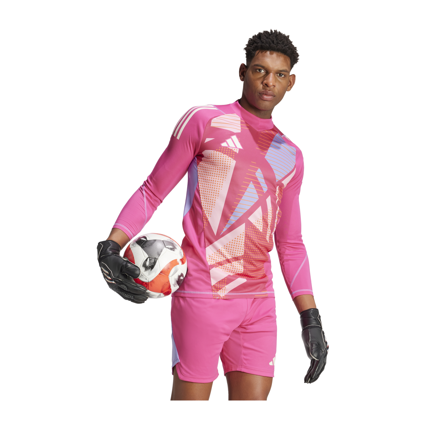 adidas Tiro 24 Pro Langarm Torwarttrikot Pink