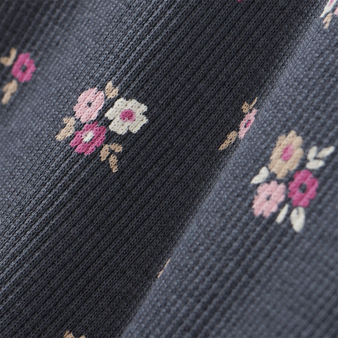 Mädchen Rollkragenshirt mit floralem Print