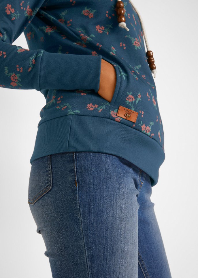 Kapuzensweatshirt mit Kordeln