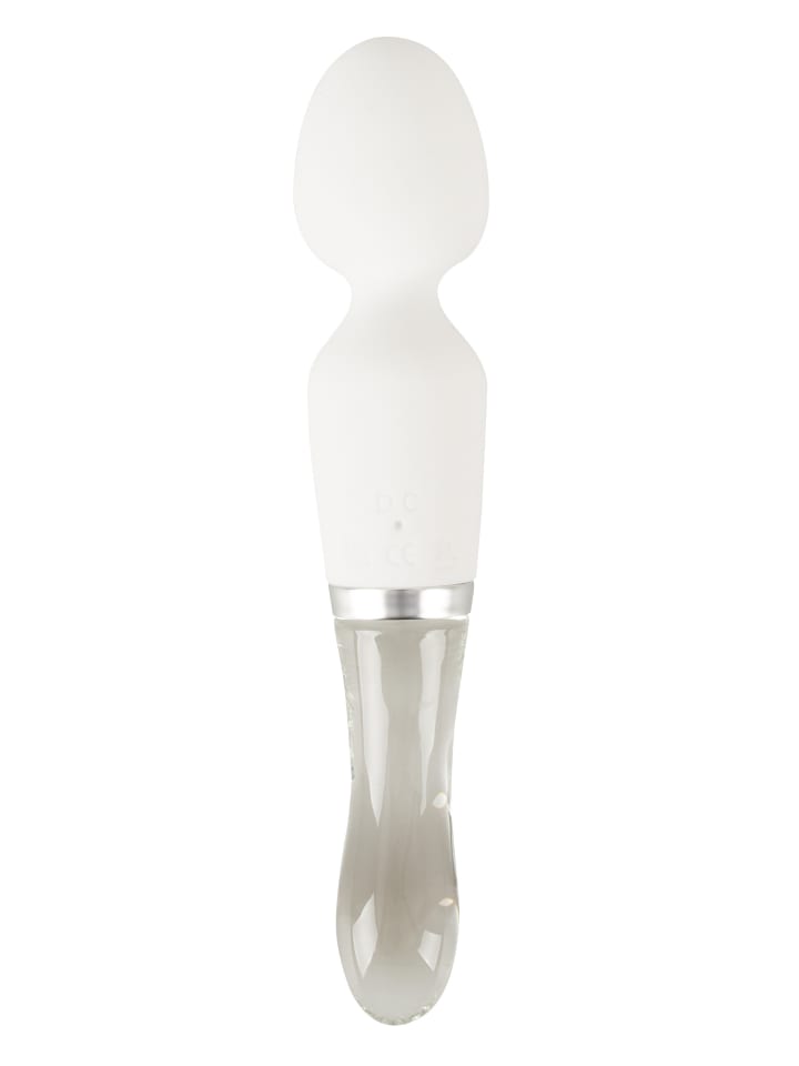 Liaison Massagestab Wand LED Vibrator in weiß günstig kaufen 21,5 cm