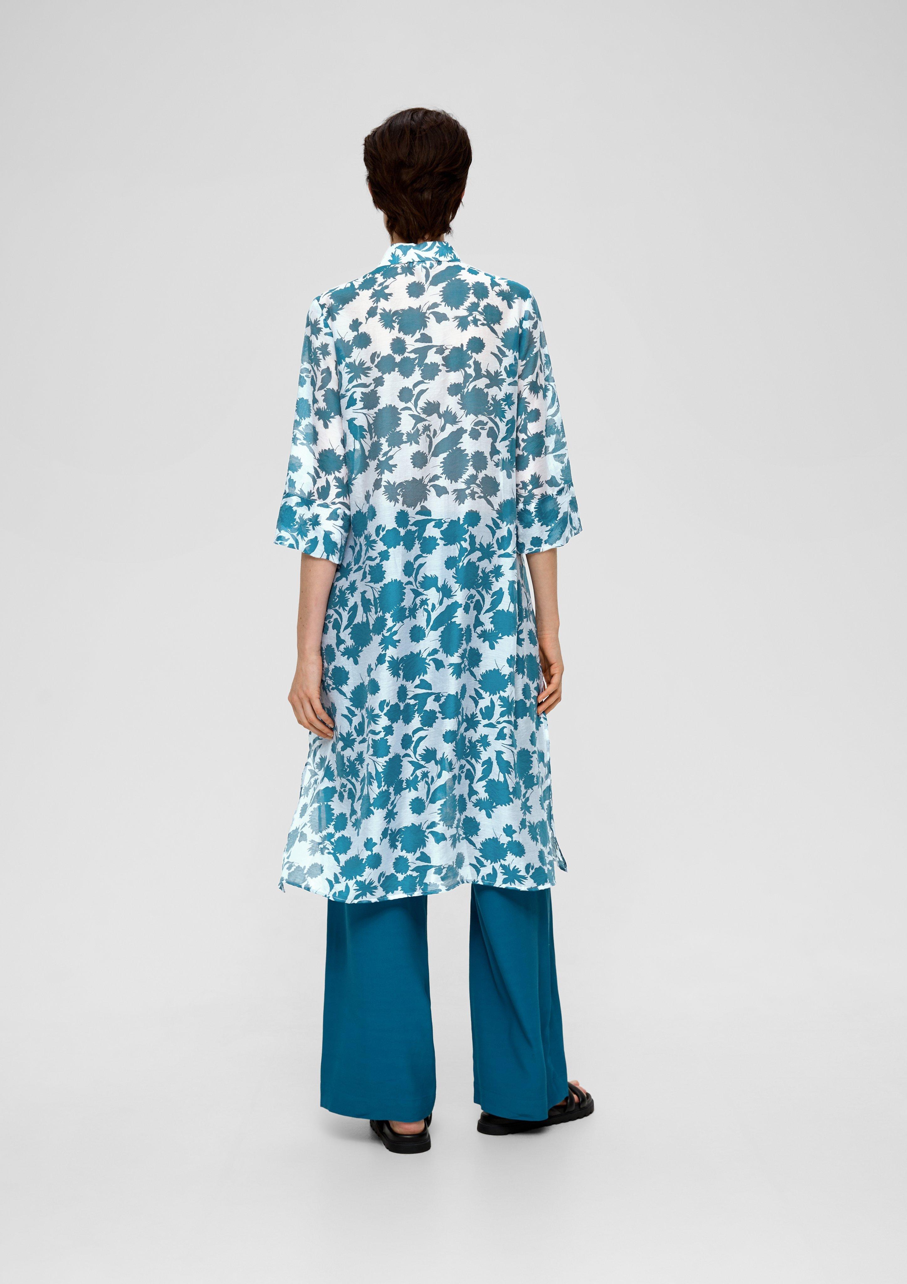 Blusenkleid aus Lyocellmix  2132099-67A2