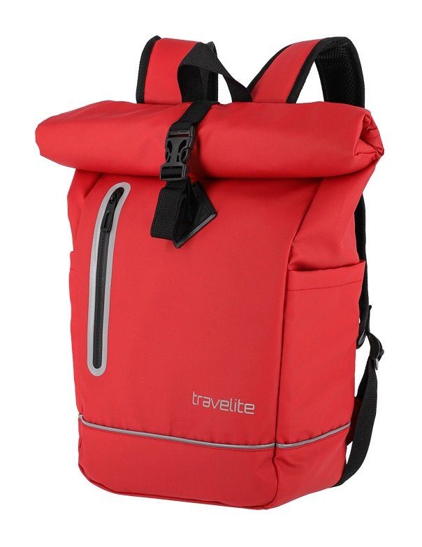 travelite Freizeitrucksack BASICS Roll-Up Rucksack Plane, mit viel Stauraum