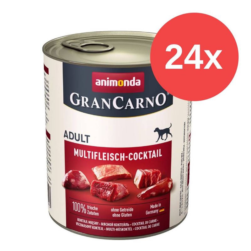 animonda GranCarno 800g x 24 - Sparpaket zu TOP-Preisen | bitiba