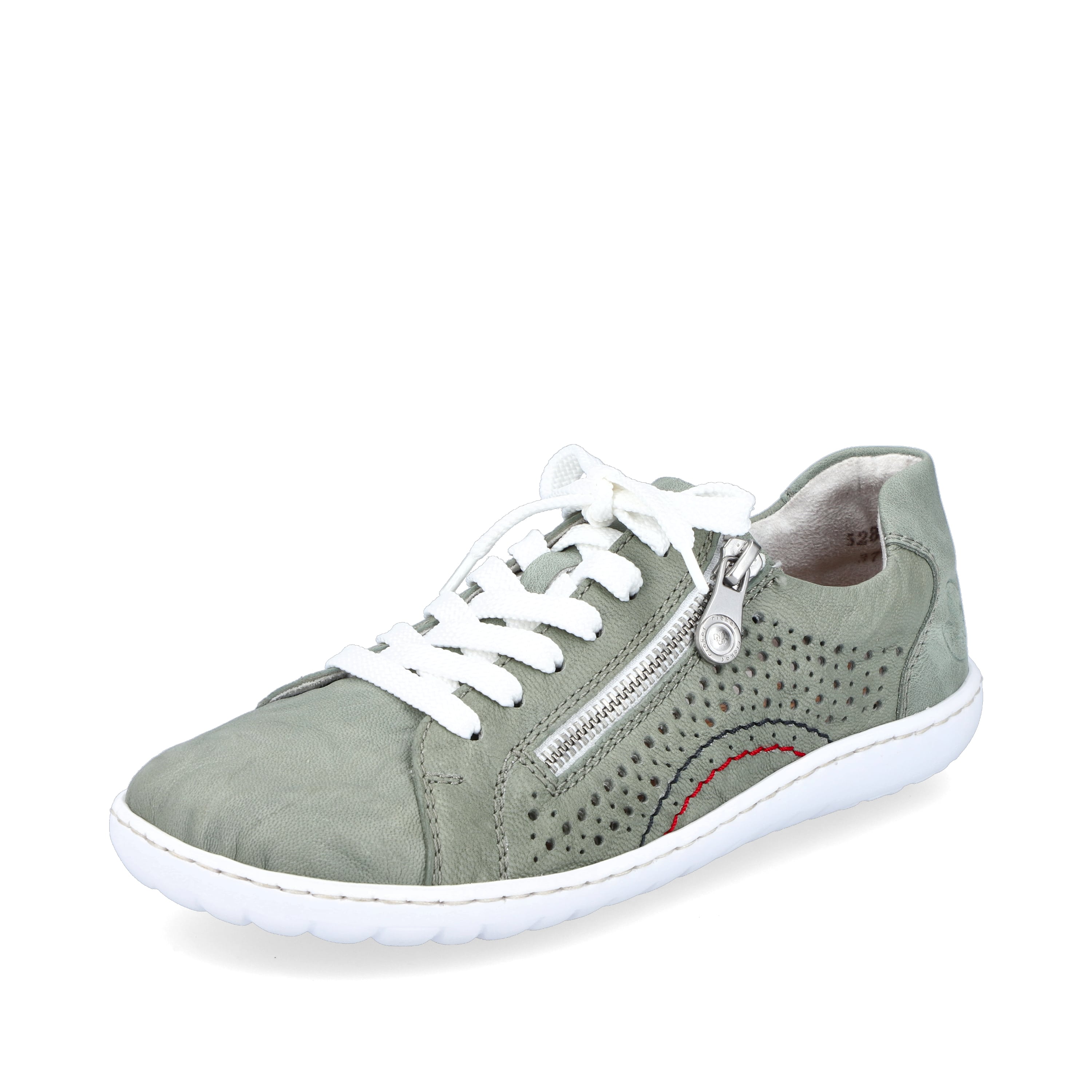 Rieker Damen Schnürschuhe mintgrün