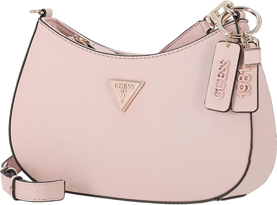 GUESS Handtaschen rose NOELLE TOP ZIP SHOULDER BAG