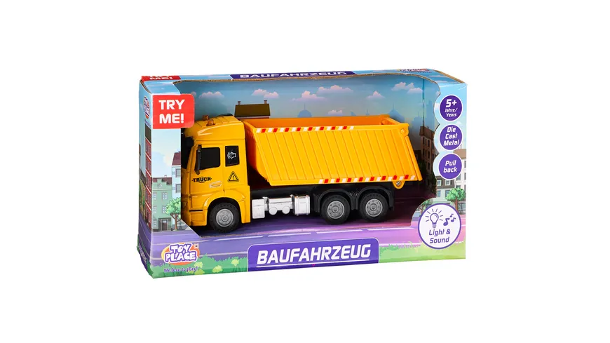Müller - Toy Place - Baufahrzeug, 3-fach sortiert, 1 Stück
