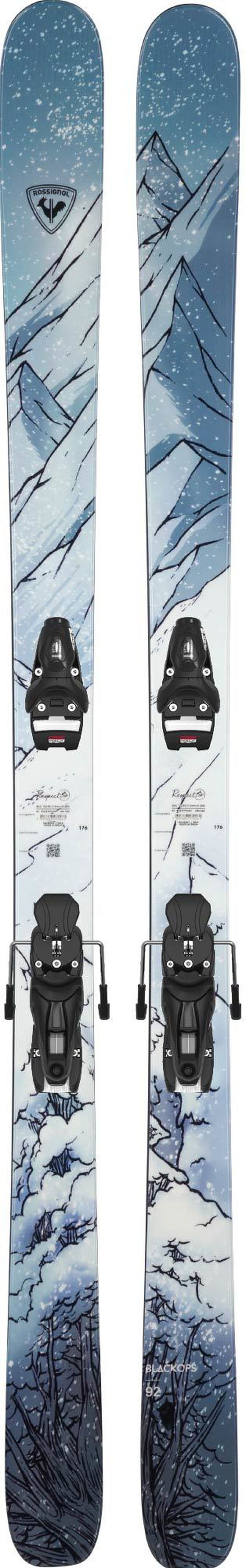 HERREN FREERIDE SKIER BLACKOPS 92 OPEN