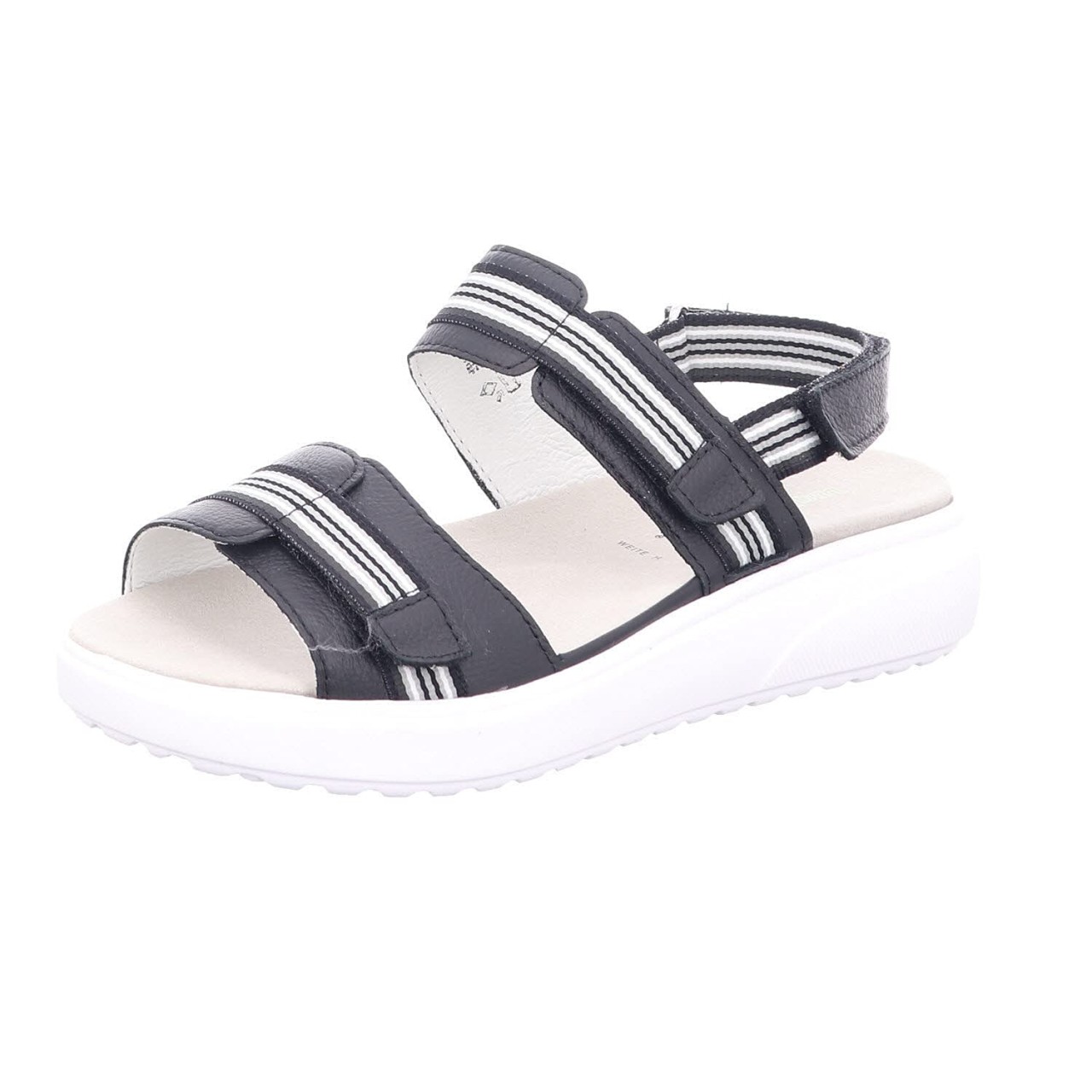 WALDLÄUFER Klassische Sandalen schwarz H-Vera