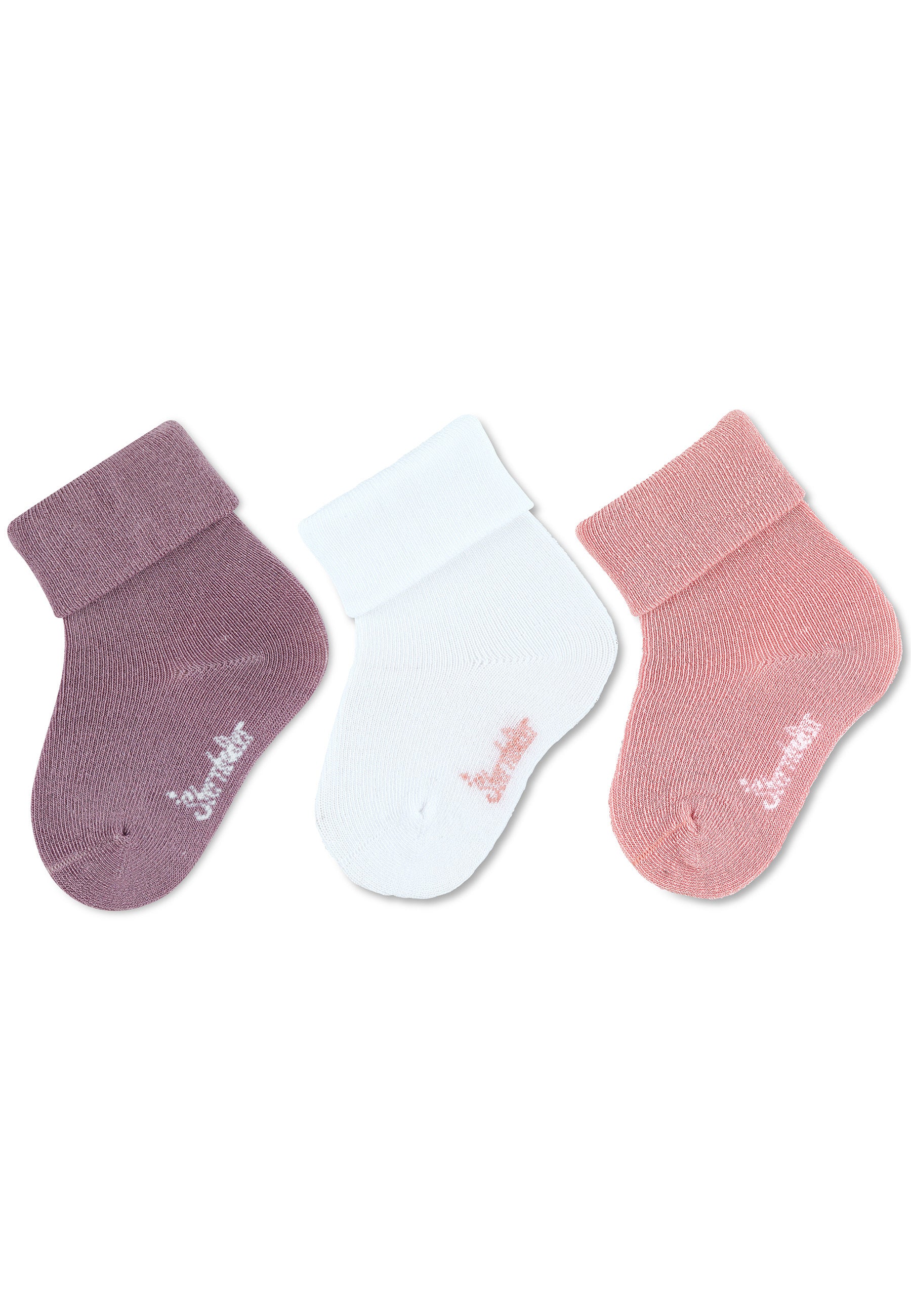 Baby Socken in verschiedenen Farben, im 3er-Pack