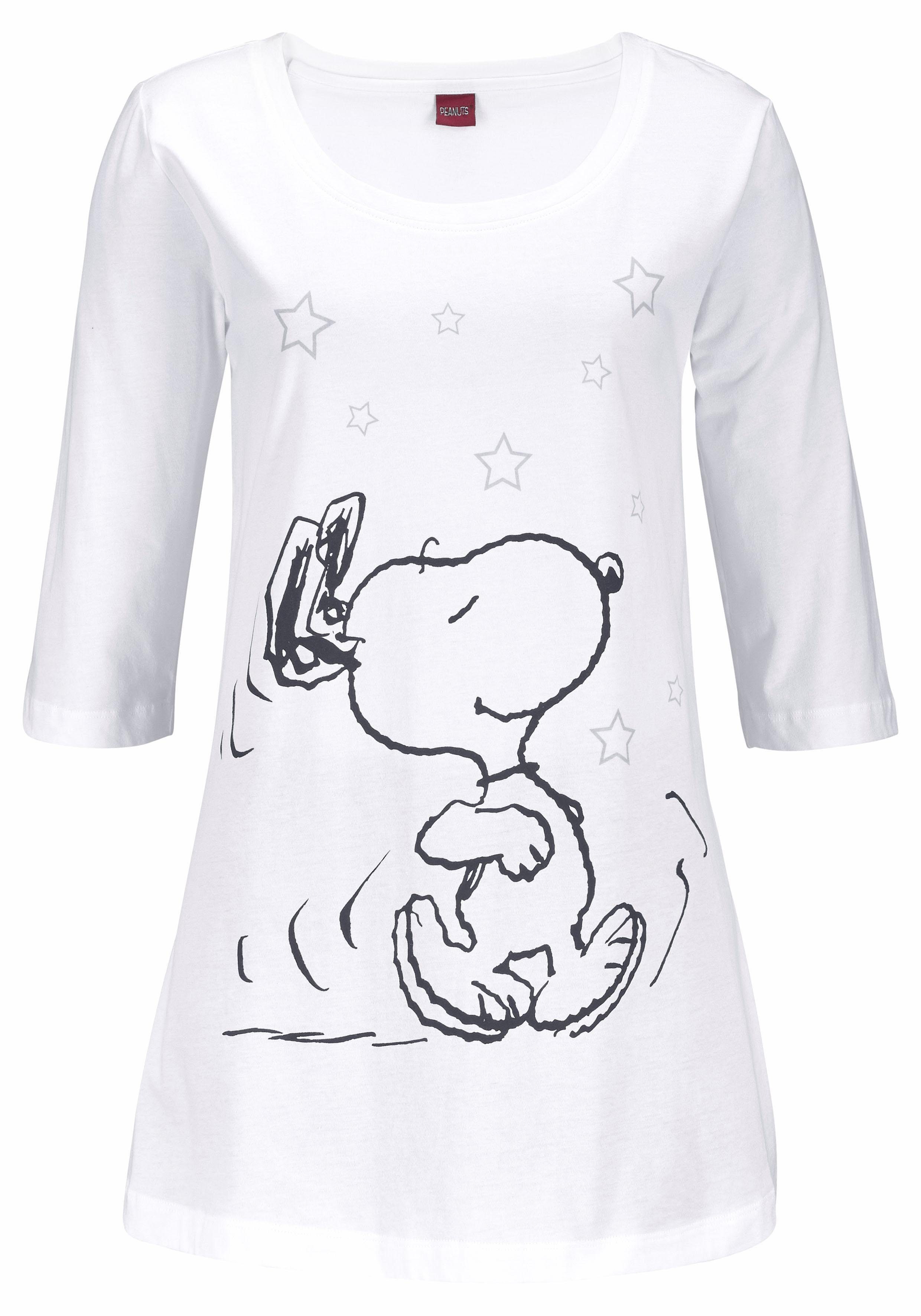 PEANUTS Pyjama (2 tlg., 1 Stück) mit Leggings und legerem Shirt mit Snoopy Druck