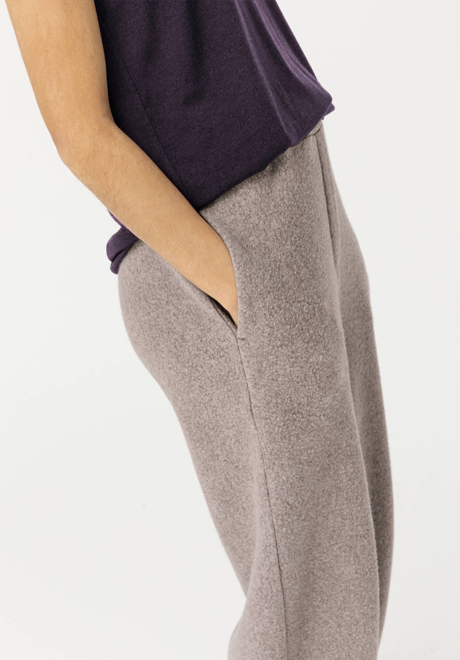 Fleece-Hose aus reiner Bio-Baumwolle