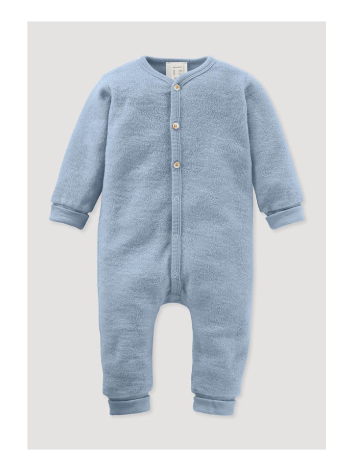 Hessnatur Schlaf-Overall in helles jeansblau günstig kaufen