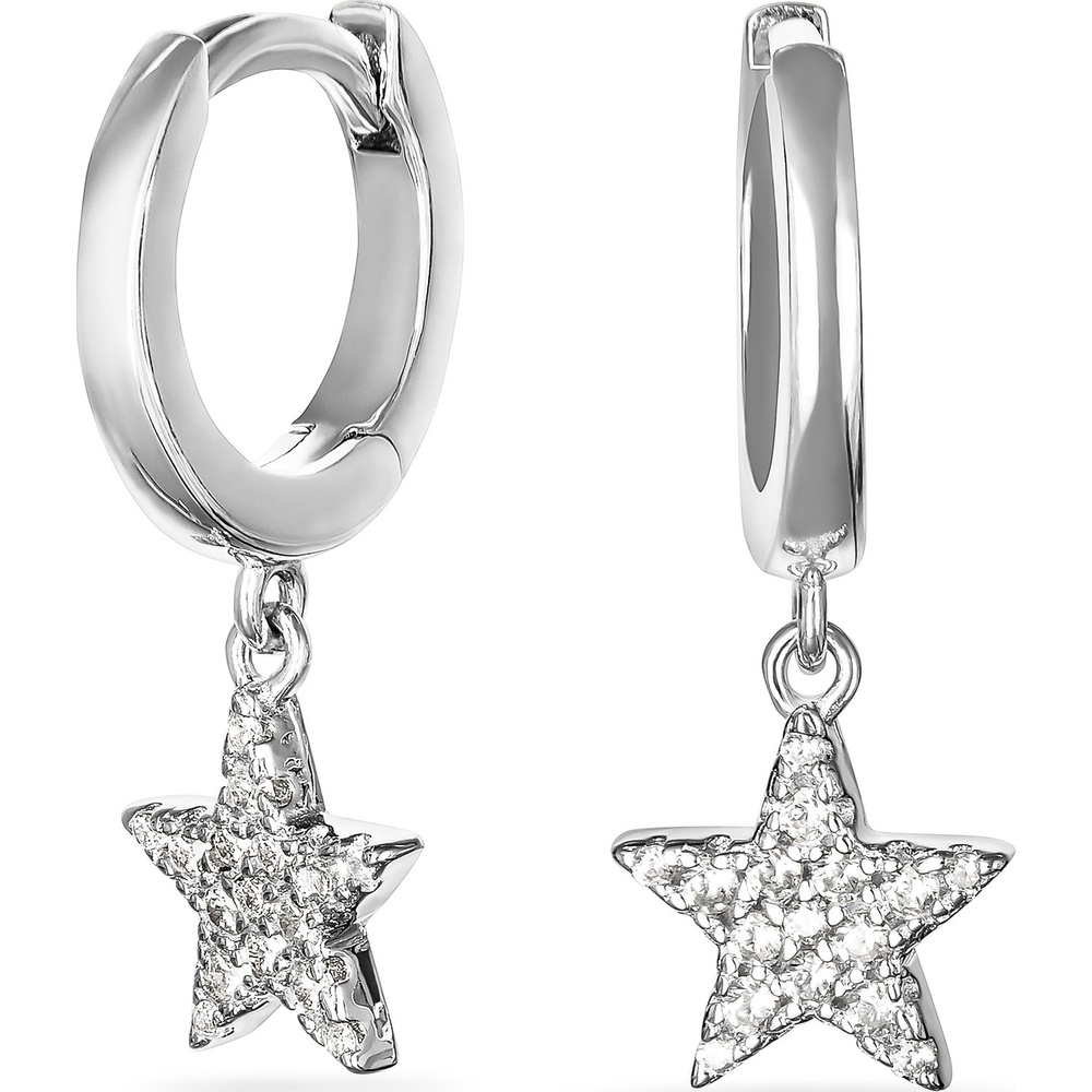 FAVS Créoles 925 Argent Boucles d'oreilles