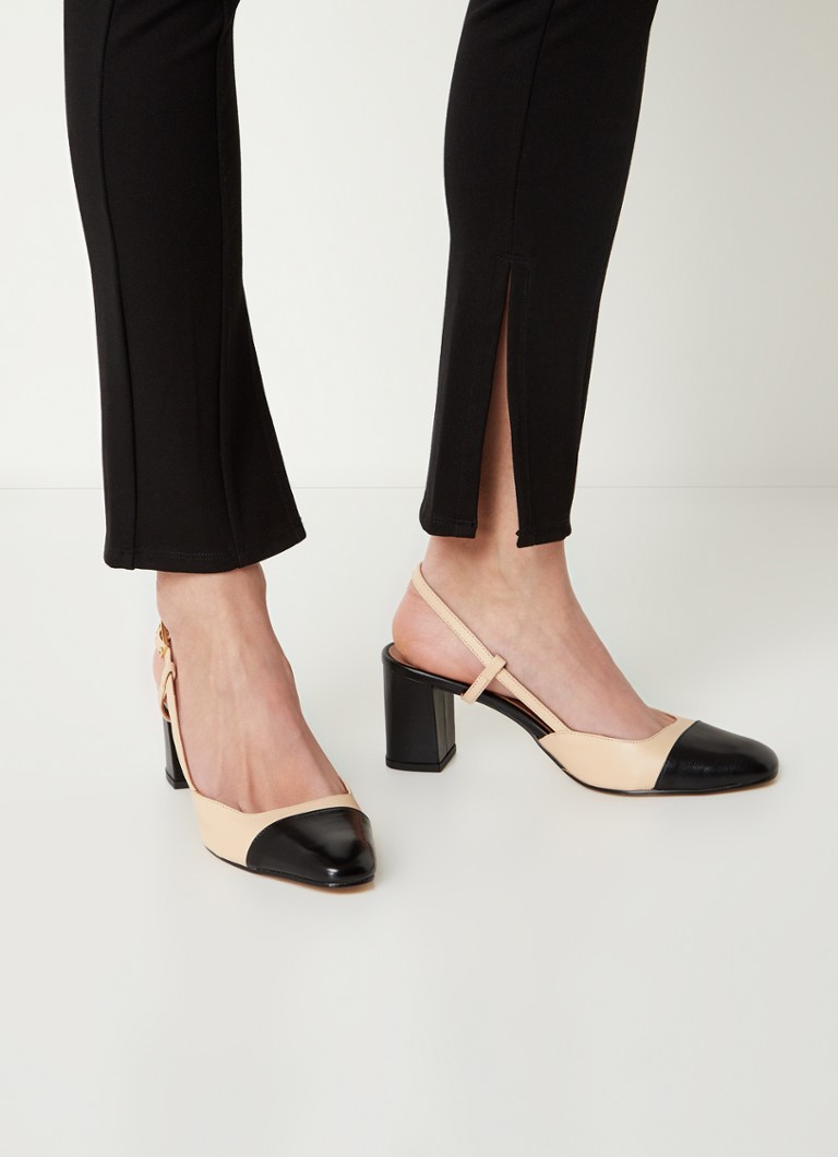 Jonak Dhapop -nahkainen slingback-saapas