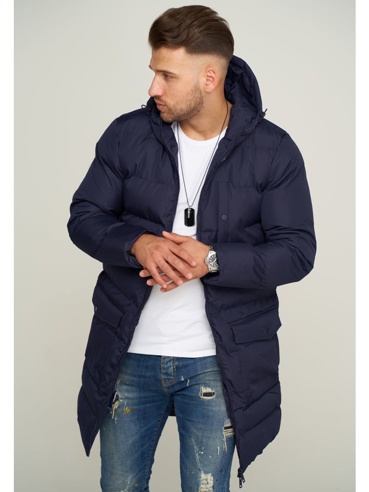 SOULSTAR Parka - S2ROROS Steppmantel Steppjacke in Navy günstig kaufen