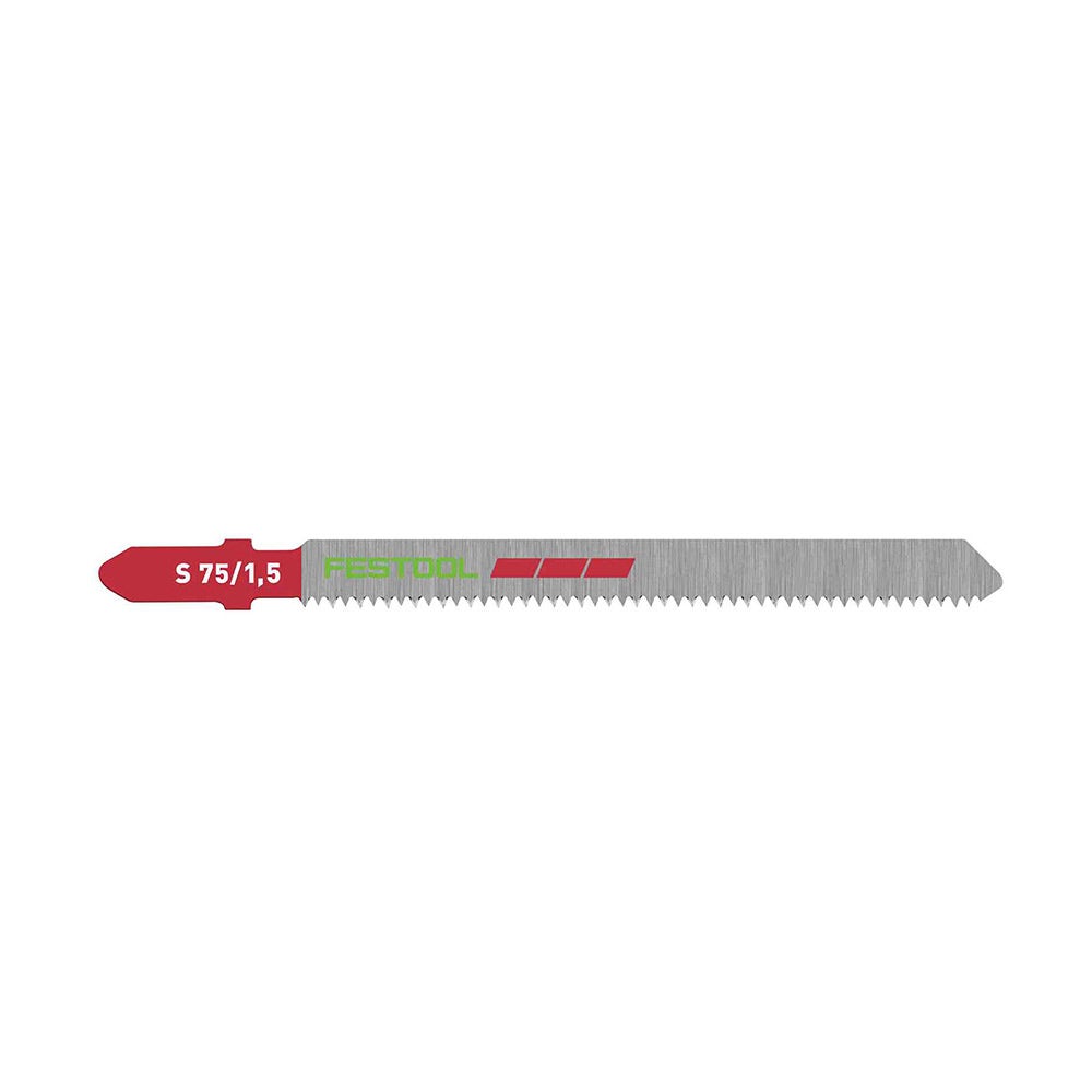 Lâmina de serra FESTOOL 75 mm x 2 mm com encaixe em T para corte de laminados – 5 unidades 204268