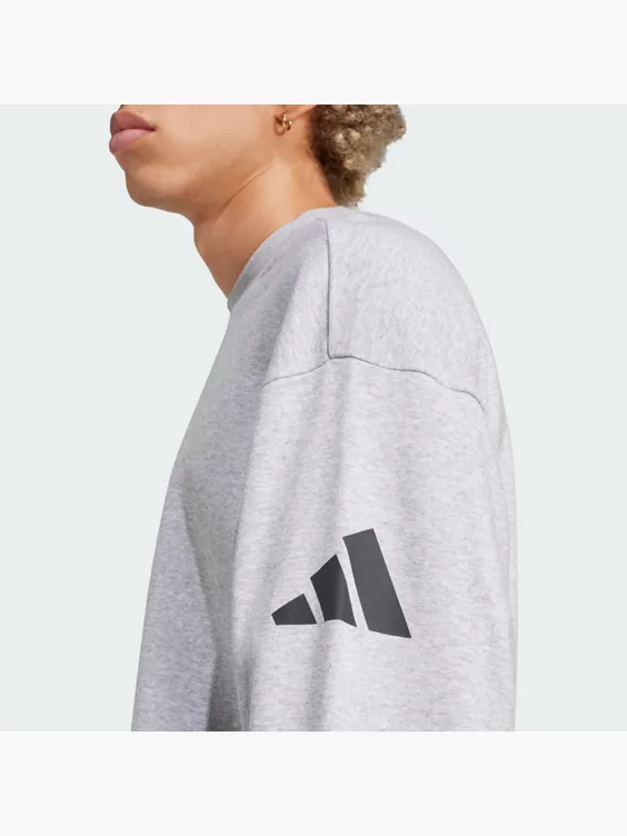 adidas Essentials Loose Fit 3 Bar Logo Sweatshirt