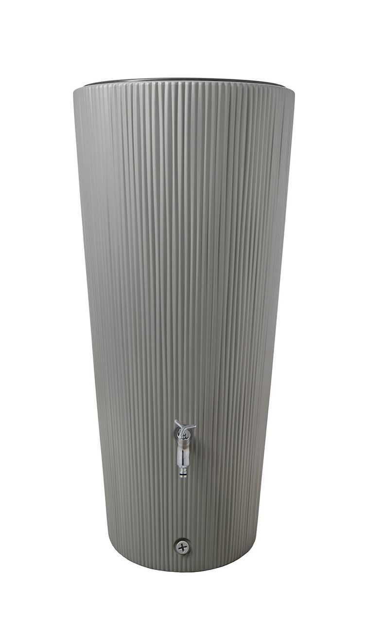 Garantia LINUS 2in1 Regenspeicher 220 Liter, zinkgrau
