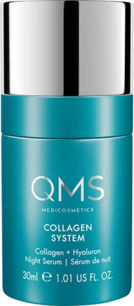 QMS Medicosmetics Collagen System Collagen +Hyaluron Night Serum Gesichtsserum