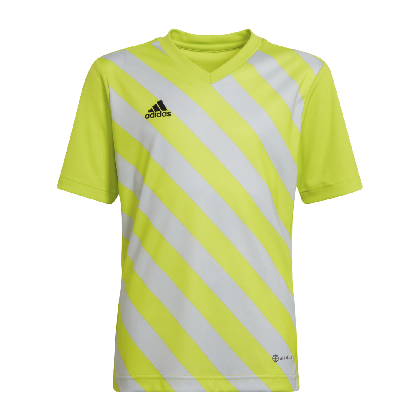 adidas Entrada 22 GFX Trikot Kids Grün Grau
