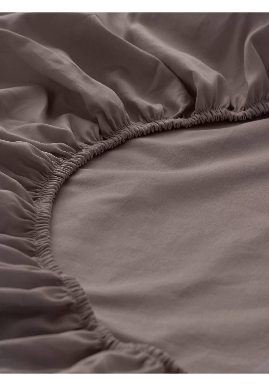 Satin-Spannbetttuch aus reiner Bio-Baumwolle