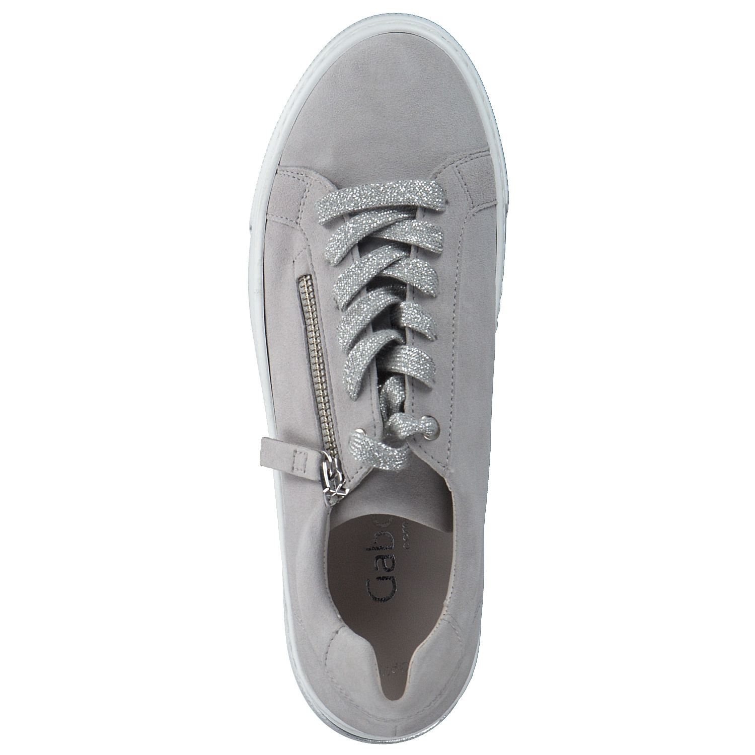 Gabor Florenz 86.498, Sneakers Low, Damen, light grey