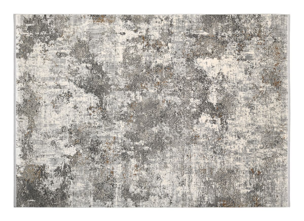 Webteppich Baran Beige-Grau 140 x 200 cm