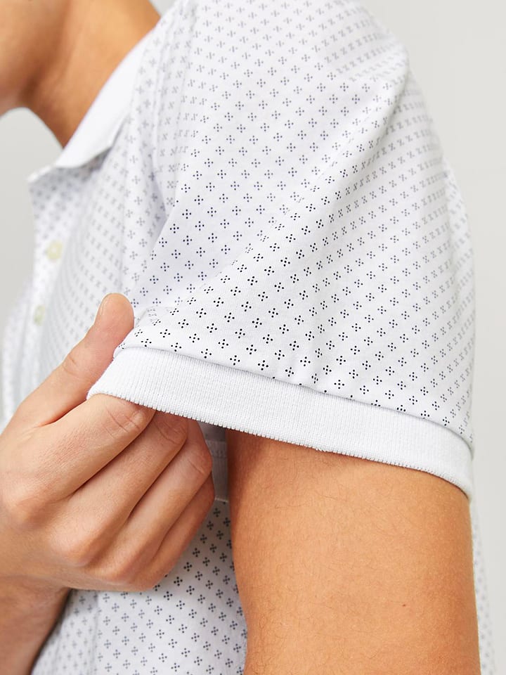 Jack & Jones Poloshirt in Weiß günstig kaufen