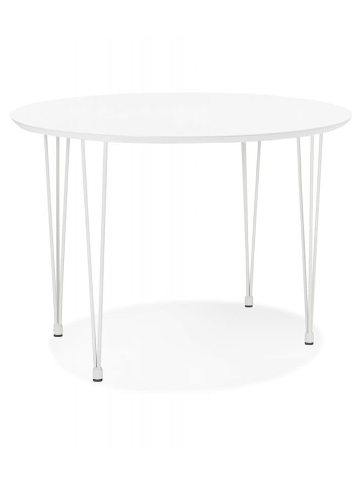 KADIMA DESIGN Esstisch Ausziehbar Holz Metall | Esszimmertisch Weiß Modern günstig kaufen onesize