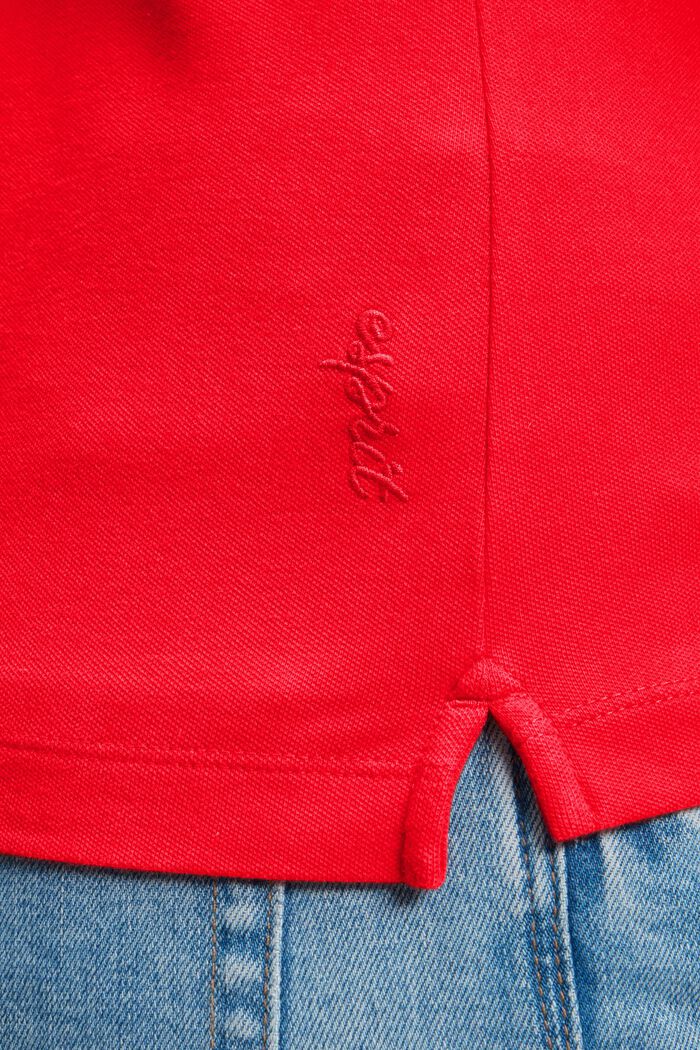 Klassisches Tennis-Poloshirt mit Dolphin-Batch