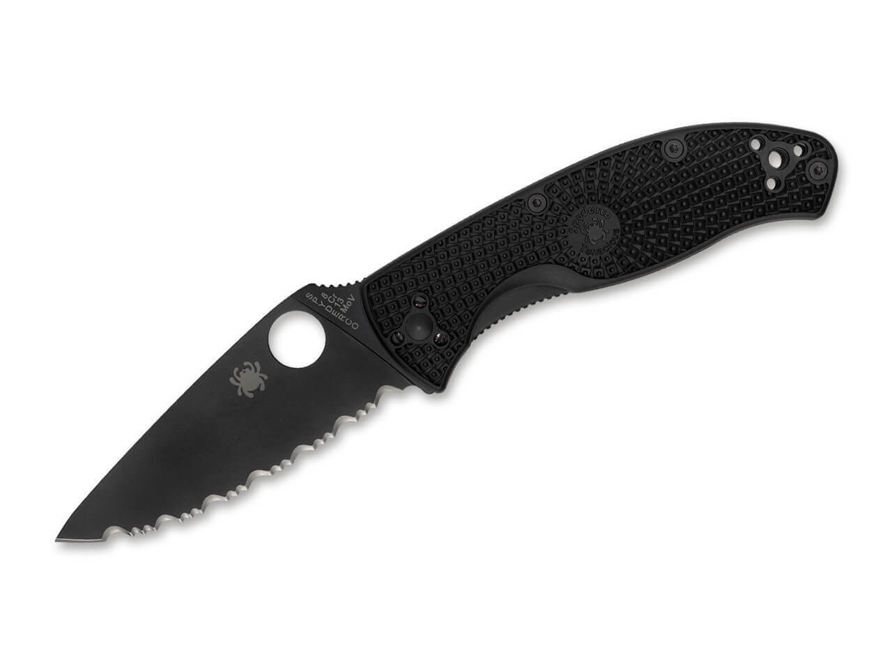 Tenacious Lightweight Black Serrated