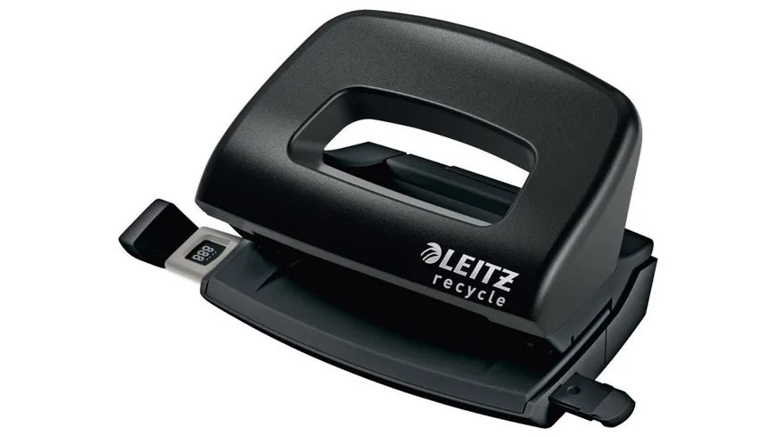 LEITZ Recycle Mini-Locher schwarz schwarz