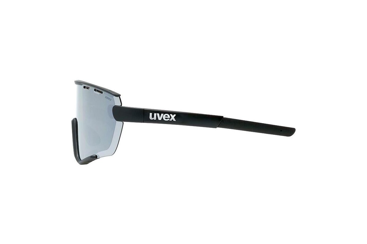 Uvex Sportstyle 236 Set Black Matt / Mirror Silver